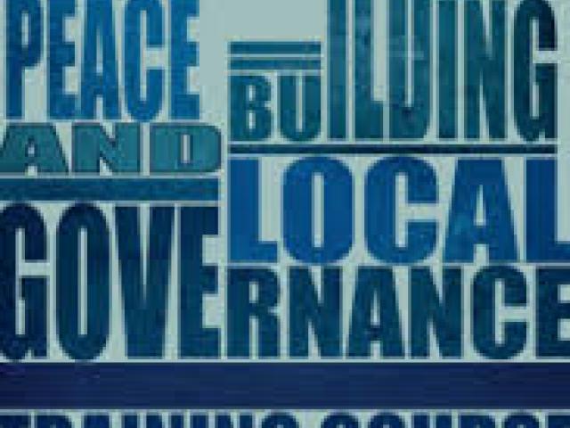 Sustaining Peace and Local Governance Course 2025