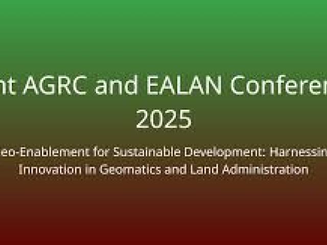AGRC and EALAN Conference 2025