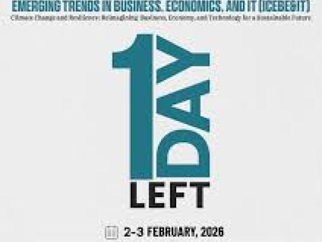 International Conference on Future Trends in International Business Research (ICFTIBR)