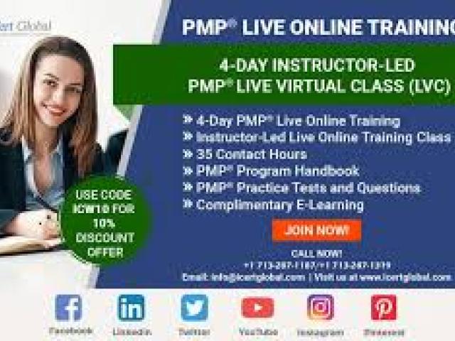 PMP Live Online Training (LVC) Course in Chicago, IL	2025