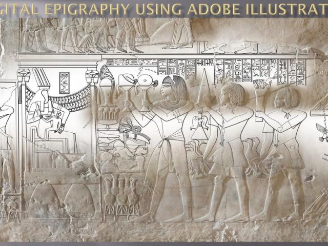 Epigraphy using adobe.
