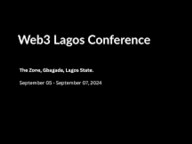 Web3 Lagos Conference											