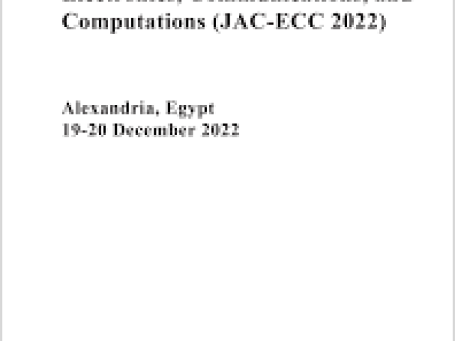 International Japan-Africa Conference On Electronics, Communications, And Computations