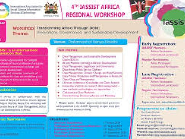 Africa Regional Workshop of the International Association for Social Science Information Services and Technology (IASSIST)