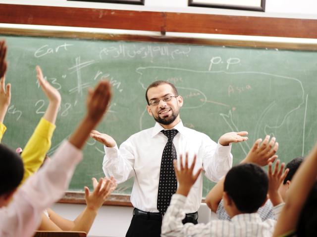 Teaching education learning.