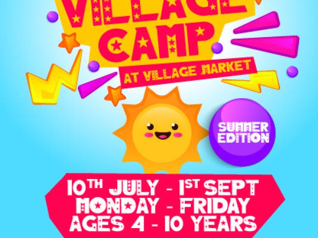 Kids village camp