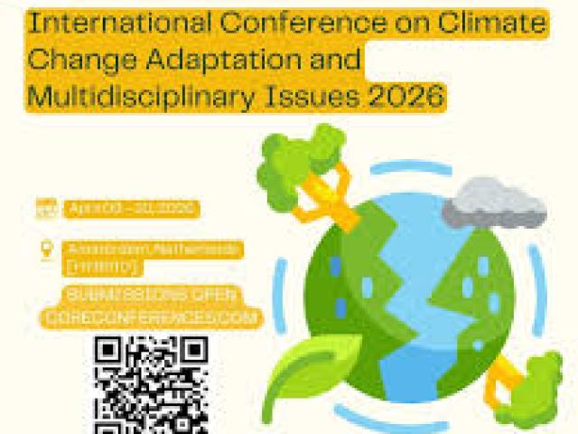  International Conference on Climate Change, Geography, and Sustainability