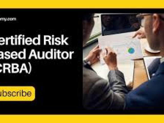Certified Risk Based Auditor (CRBA) Training