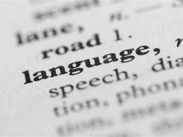 Language and sustainability