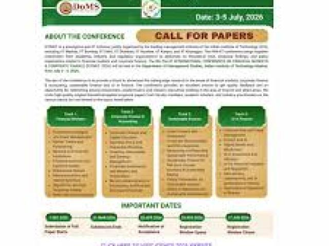 International Conference on Corporate Finance and Capital Markets															