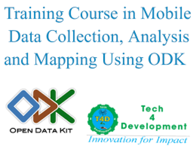 Training Course on Mobile Based Data Collection using ODK (Open Data Kit) and KoboToolBox