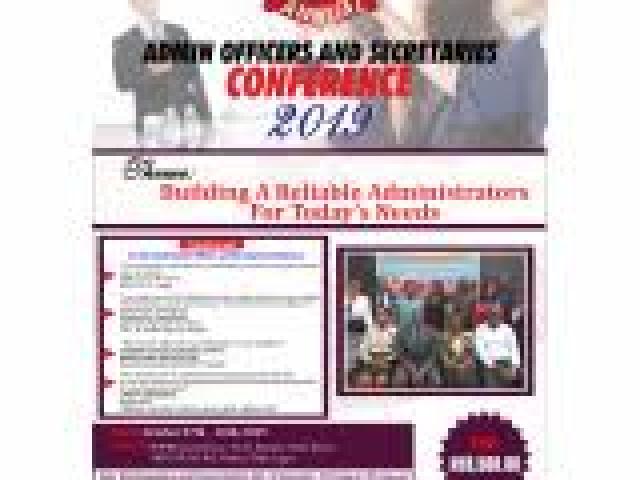 Annual Admin Officers and Secretaries Conference