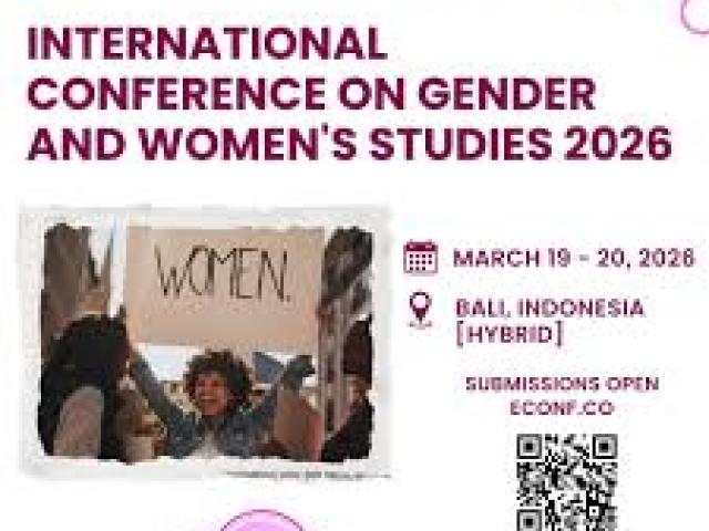 International Conference on Gender Studies, Violence, and Community Resilience